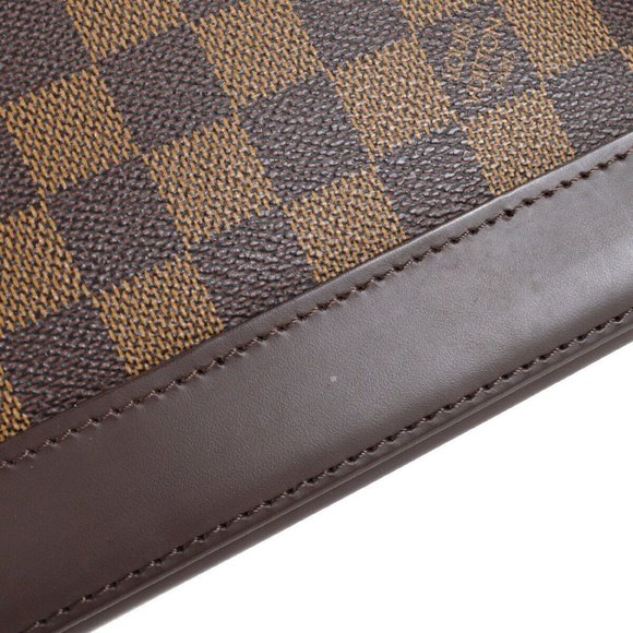 Authenticity Guarantee LOUIS VUITTON ALMA HANDBAG PURSE DAMIER EBENE N51131 AUTH - Picture 12 of 12